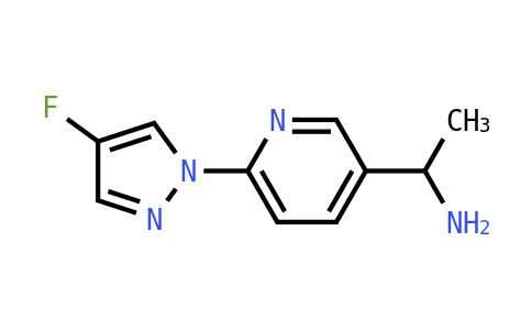 20396 - (S)-1-(6-(4-fluoro-1H-pyrazol-1-yl)pyridin-3-yl)ethanamine | CAS 1980023-96-8