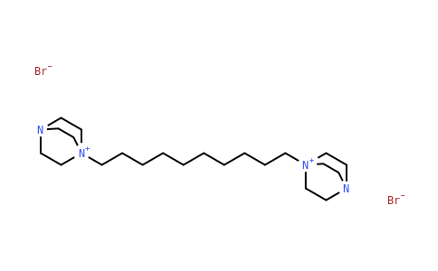 G20381 - 1,10-BIS[4-AZA-1-AZONIABICYCLO[2.2.2]OCTAN-1-YL]DECANE DIBROMIDE | CAS 94630-53-2