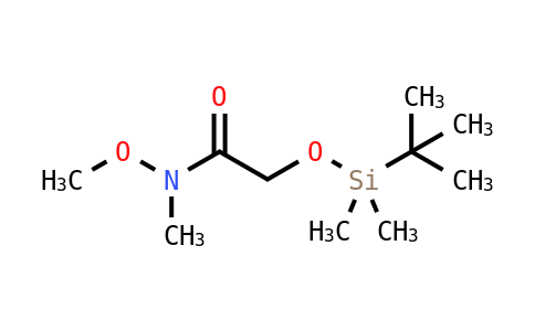 20409 - 2-(tert-butyldimethylsilyloxy)-N-methoxy-N-methylacetamide | CAS 163089-34-7