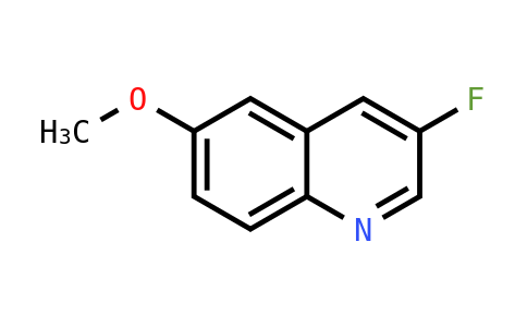20433 - 3-fluoro-6-methoxyquinoline | CAS 426842-85-5
