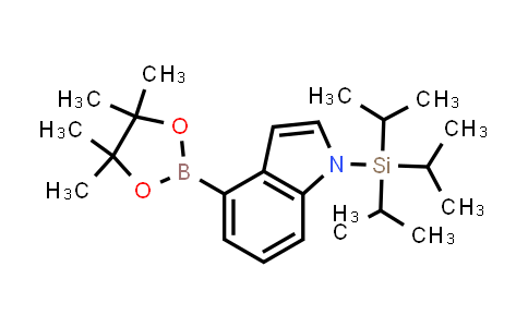 21254 - 4-(4,4,5,5-TETRAMETHYL-1,3,2-DIOXABOROLAN-2-YL)-1-(TRIISOPROPYLSILYL)-1H-INDOLE | CAS 690632-17-8