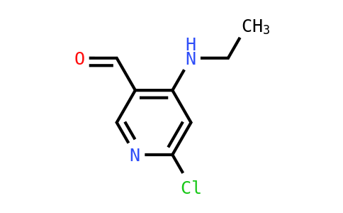 20418 - 6-chloro-4-(ethylamino)-3-Pyridinecarboxaldehyde | CAS 959163-01-0