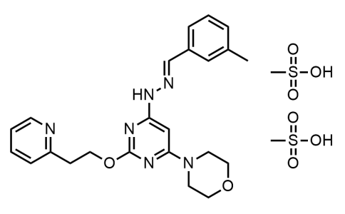 23948 - Apilimod mesylate ( STA-5326 ) | CAS 870087-36-8