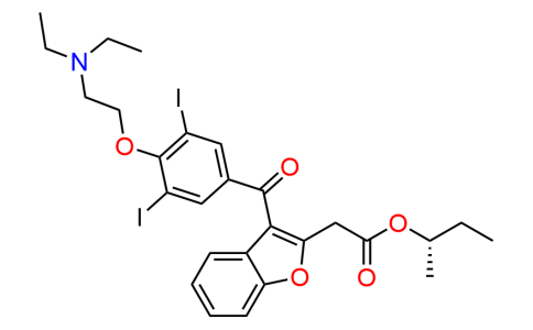 26A090 - Budiodarone  (别称: ATI-2042) | CAS 335148-45-3