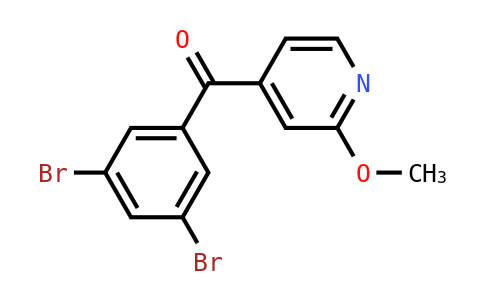 20414 - Methanone, (3,5-dibromophenyl)(2-methoxy-4-pyridinyl)- | CAS 915412-80-5