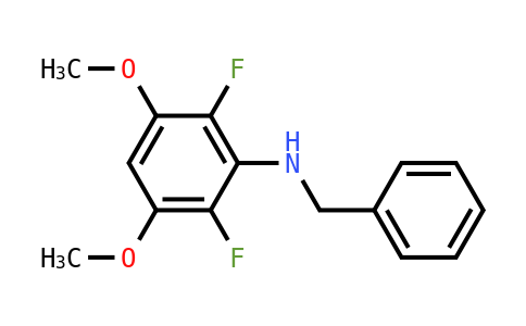20411 - N-Benzyl-2,6-difluoro-3,5-dimethoxyaniline | CAS 651734-53-1