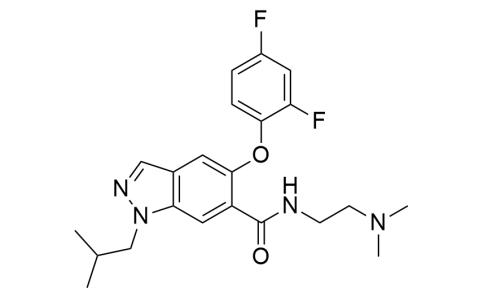 2073108 - PF-06802861 ( ARRY 371797 ; ARRY-797 ) | CAS 1034189-82-6