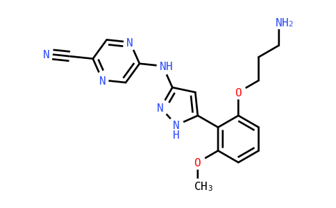 L20345 - Prexasertib free base | CAS 1234015-52-1