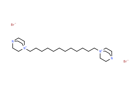 G20382 - 4-Aza-1-azoniabicyclo[2.2.2]octane, 1,1'-(1,12-dodecanediyl)bis-, dibromide (9CI) | CAS 256448-15-4