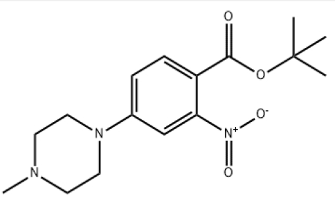 24062 - tert-butyl 4-(4-methylpiperazin-1-yl)-2-nitrobenzoate | CAS 942271-61-6