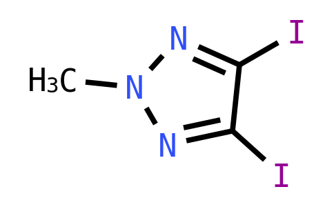 20520 - 4,5-diiodo-2-methyl-triazole | CAS 859790-39-9