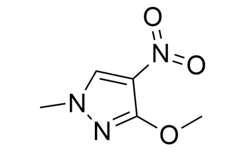 523192 - 3-methoxy-1-methyl-4-nitro-1H-pyrazole | CAS 1201935-85-4