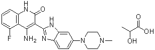 18575 - Dovitinib lactate | CAS 915769-50-5