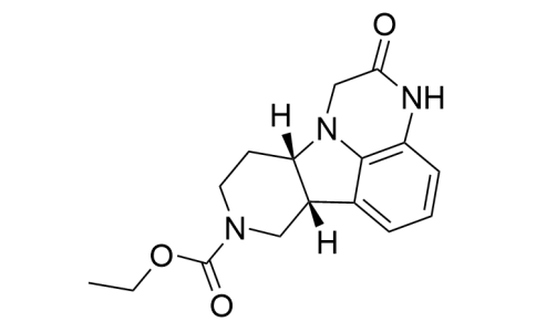 ITI007_2 - (6bR,10aS)-2-oxo-2,3,6b,9,10,10a-hexahydro-1H,7H-pyrido[3',4':4,5]pyrrolo[1,2,3-de]quinoxaline-8-carboxylic acid ethyl ester | CAS 313369-16-3